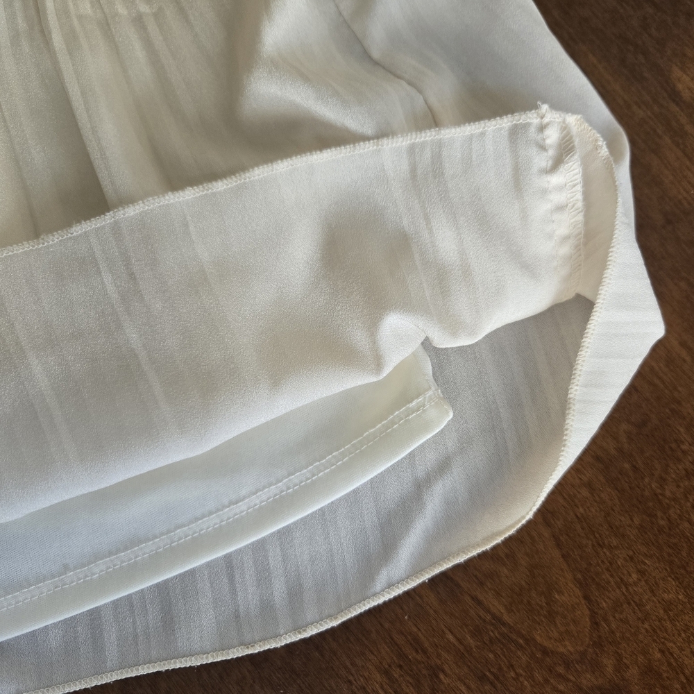 MONTEAU Cream Sleeveless Dress. Size M - Picture 9 of 10